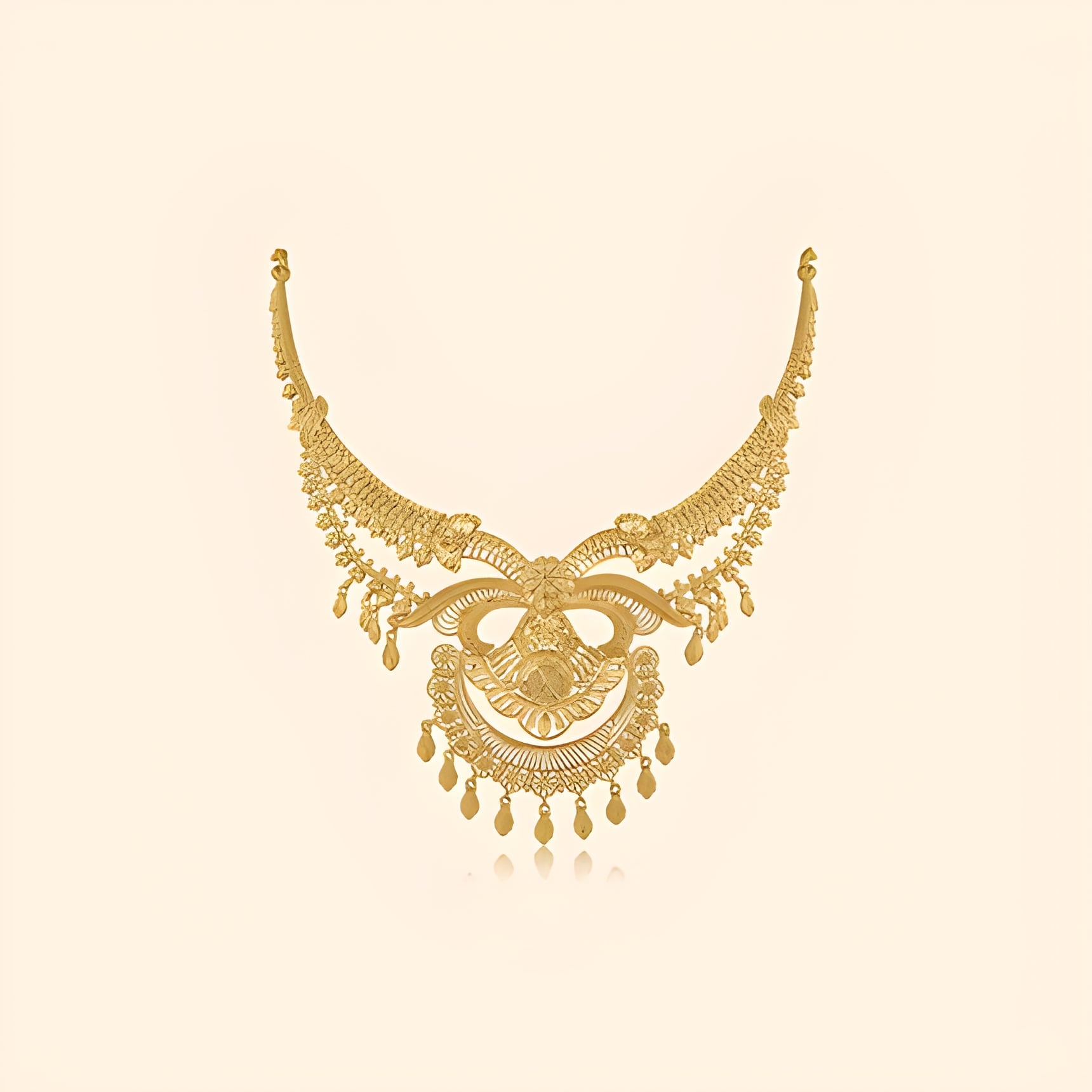 Filika Gold Long Necklace